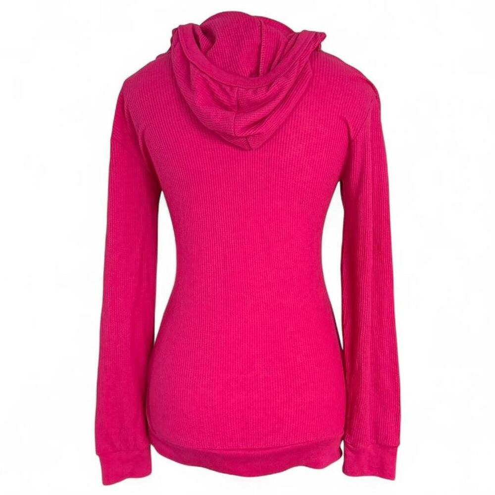 Everlast Sport Y2K Pink Hooded 2000s Activewear Long Sleeve Size XL - Picture 2 of 7